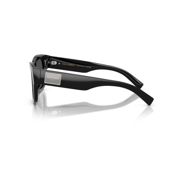 26SS 돌체앤가바나 선글라스 0Dg4509 볼드한 직사각형 블랙 아세테이트 - DOLCE & GABBANA