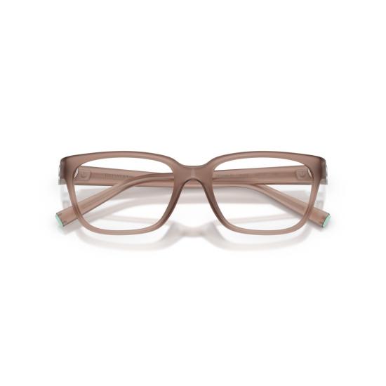 26SS 티파니앤코 선글라스 0Tf2286d 반투명 갈색 직사각형 안경 - TIFFANY & CO