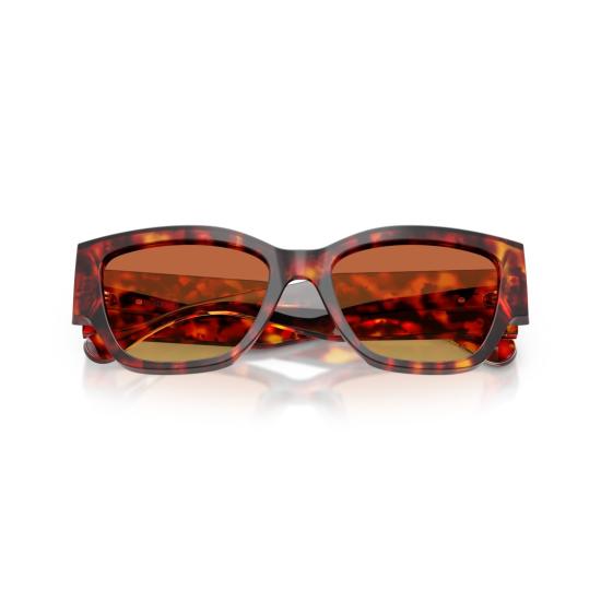 26SS 베르사체 선글라스 0Ve4509u 오버사이즈 스퀘어 호피무늬 - VERSACE
