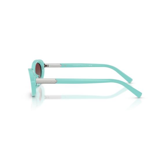 26SS 티파니앤코 선글라스 0Tf4250 타원형 아세테이트  (라이트 터쿼이즈 색상) - TIFFANY & CO