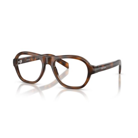 26SS 프라다 선글라스 0Pr C12v 에비에이터 스타일 호피 무늬 아세테이트  안경 - PRADA