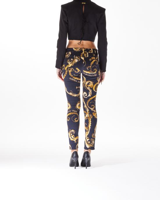  베르사체 데님 팬츠 77HAB5S0 ES118LO1 G89 NERO MULTI - VERSACE