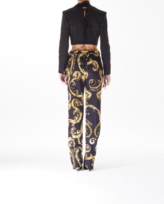  베르사체 수트 팬츠 77HAA117 NS515 G89 black gold NERO ORO - VERSACE