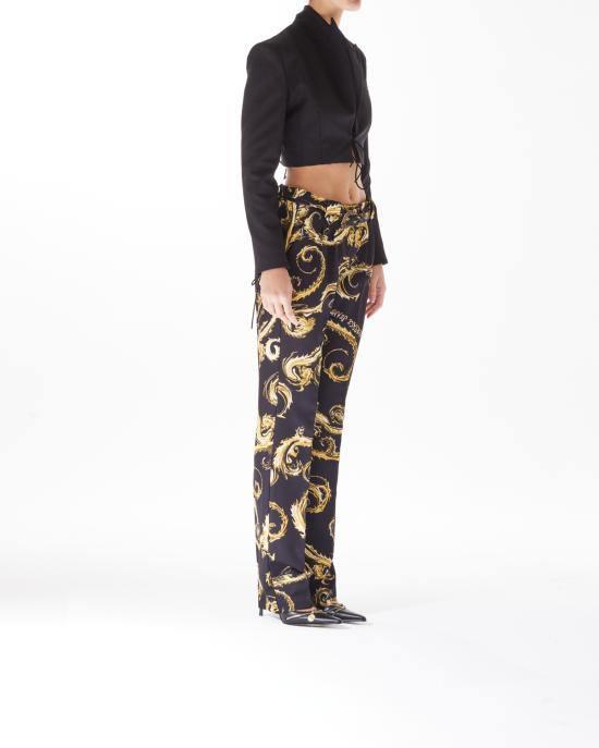  베르사체 수트 팬츠 77HAA117 NS515 G89 black gold NERO ORO - VERSACE