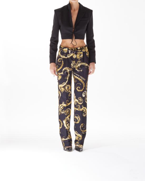  베르사체 수트 팬츠 77HAA117 NS515 G89 black gold NERO ORO - VERSACE