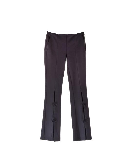  베르사체 스트레이트 팬츠 77HAA115 N0394 899 black NERO