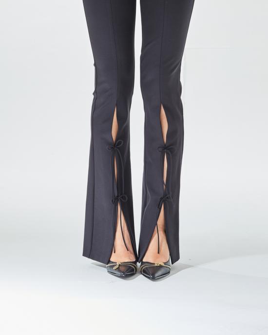  베르사체 스트레이트 팬츠 77HAA115 N0394 899 black NERO - VERSACE