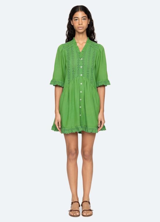 씨뉴욕 숏 원피스 PF26 112 GREEN - SEA NY