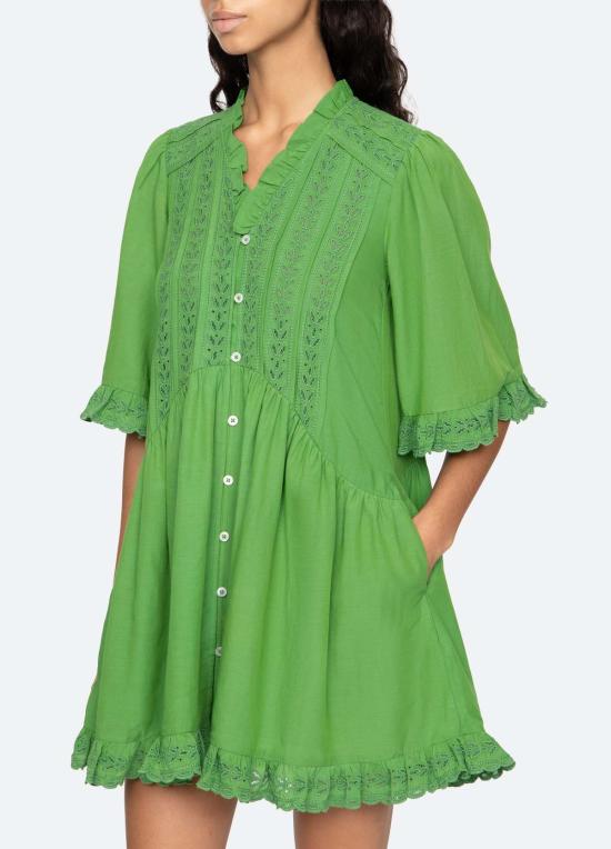  씨뉴욕 숏 원피스 PF26 112 GREEN - SEA NY