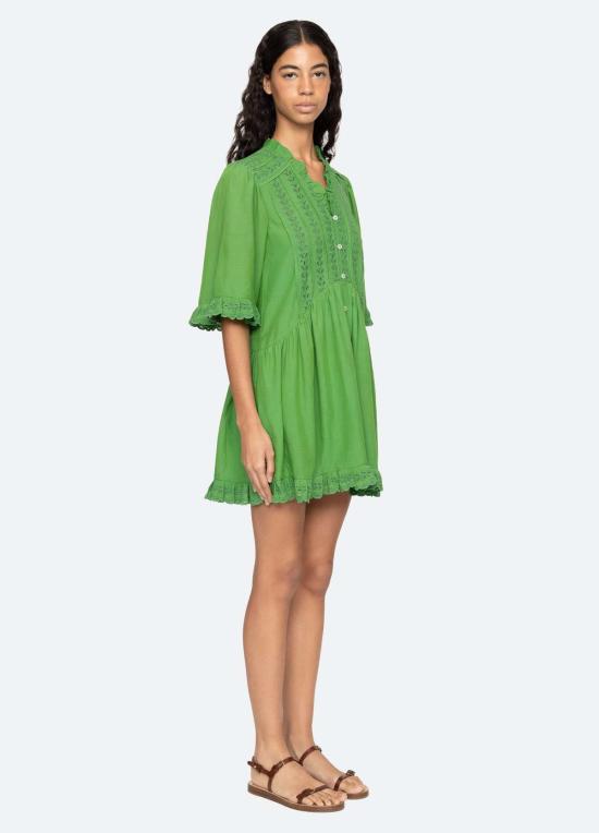  씨뉴욕 숏 원피스 PF26 112 GREEN - SEA NY