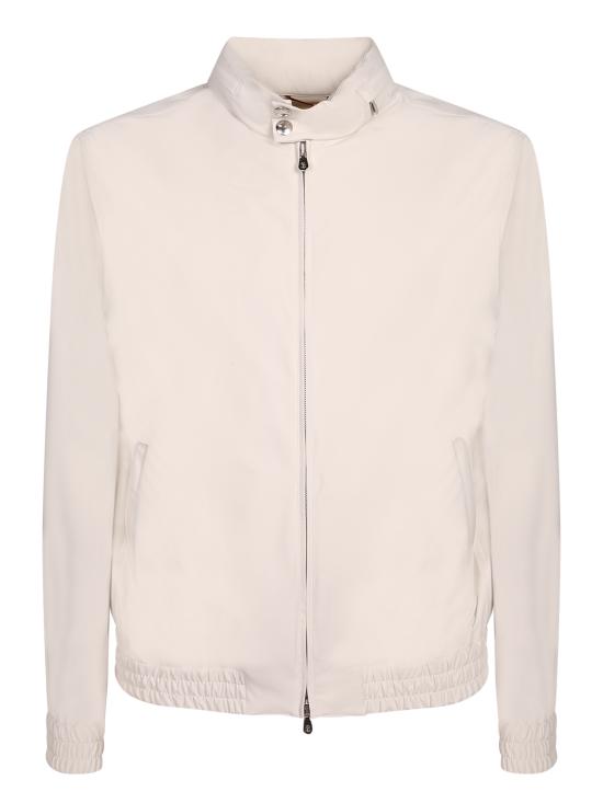 26SS 브루넬로 쿠치넬리 폴딩 후드 본디드 나일론 블루종 MZ4266525 C1849 White
