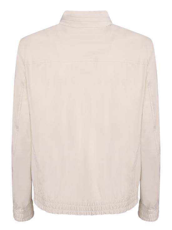 26SS 브루넬로 쿠치넬리 폴딩 후드 본디드 나일론 블루종 MZ4266525 C1849 White - BRUNELLO CUCINELLI