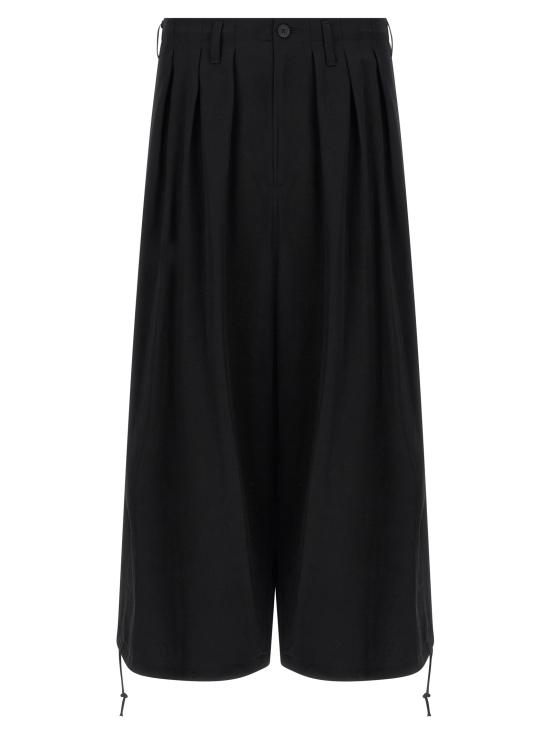 26SS 요지 야마모토 스트레이트 팬츠 HKP10500BLACK1