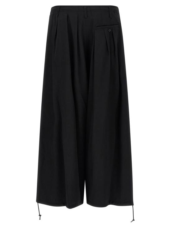 26SS 요지 야마모토 스트레이트 팬츠 HKP10500BLACK1 - YOHJI YAMAMOTO
