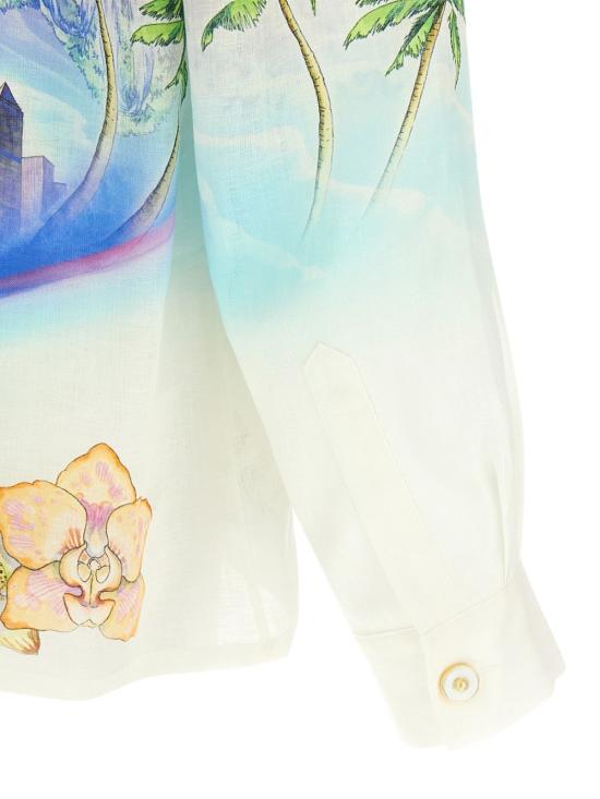26SS 카사블랑카 긴팔 셔츠 SH006 005 Innocence - CASABLANCA