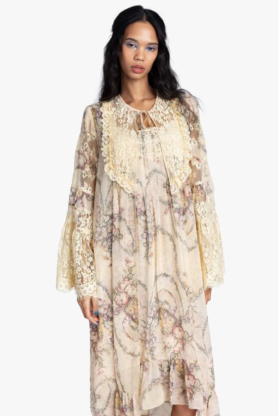  안나 수이 언더웨어 안나수이 스피릿 블룸 시폰 실내복 - ANNA SUI