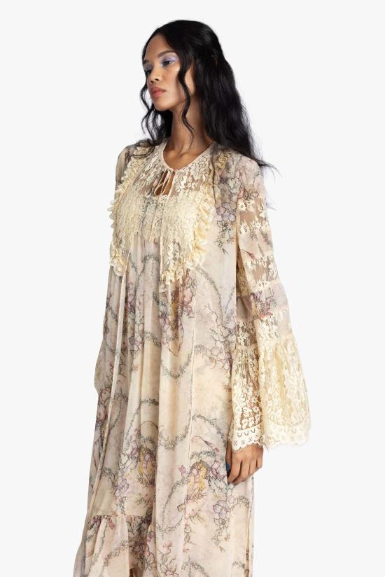  안나 수이 언더웨어 안나수이 스피릿 블룸 시폰 실내복 - ANNA SUI