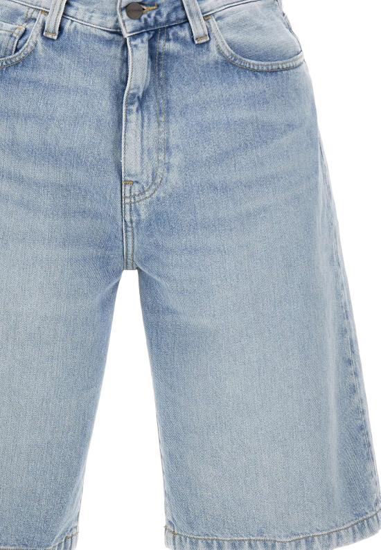 26SS 칼하트 WIP 랭던 쇼츠 I036587 01WU BLUE DOM - CARHARTT WIP