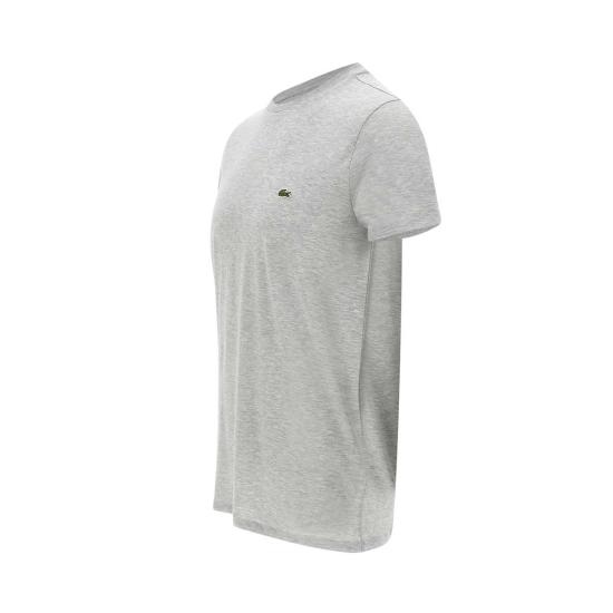 26SS 라코스테 피마 코튼 저지 크루넥 티셔츠 TH6709CCA GRAY DOM - LACOSTE