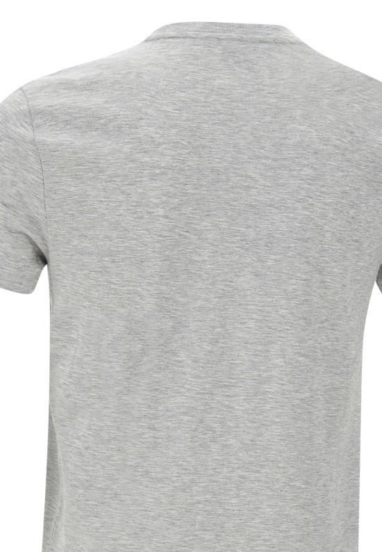 26SS 라코스테 피마 코튼 저지 크루넥 티셔츠 TH6709CCA GRAY DOM - LACOSTE