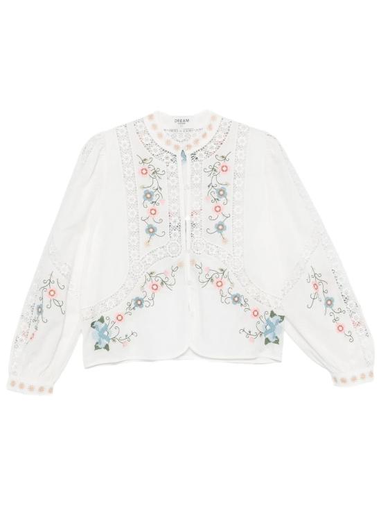 26SS DREAM CATCHER 민소매 티셔츠 D686XW58 WHITE Bianco