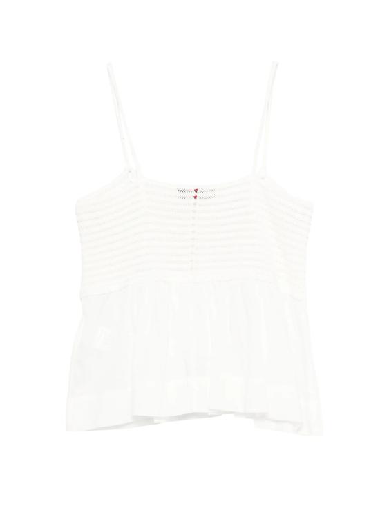 26SS 주카 민소매 티셔츠 J4311012 112T001 White - JUCCA