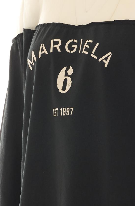 26SS MM6 메종마르지엘라 반팔 티셔츠 S62GD0213M20108 900 Nero - MM6 MAISON MARGIELA