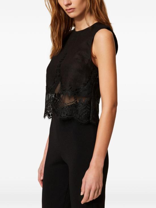 26SS 트윈셋 긴팔 티셔츠 261TT2182 S2171600006 Nero - TWINSET