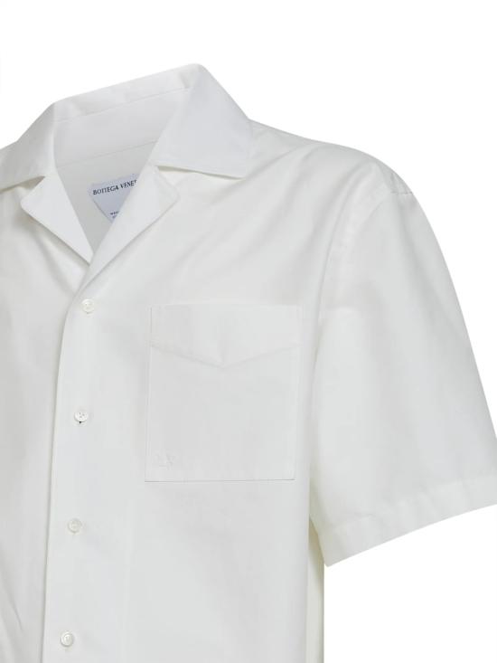 26SS 보테가베네타 셔츠 862131 V6D109071 Bianco - BOTTEGA VENETA
