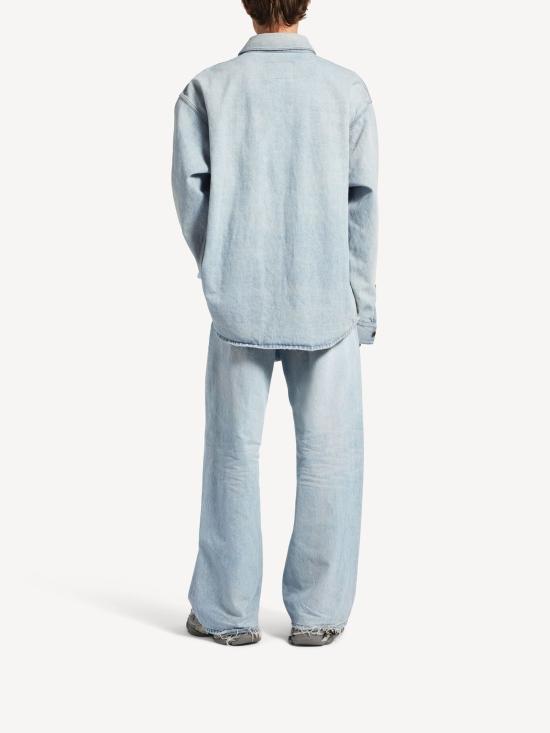 26SS 발렌시아가 셔츠 868318 TDW144200 Azzurro - BALENCIAGA