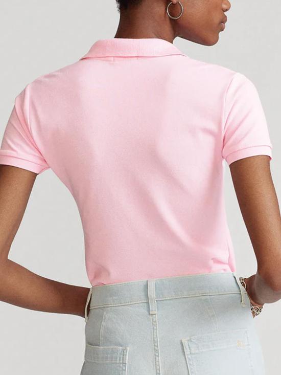 26SS 랄프 로렌 반팔 티셔츠 211B18200 010 Pink - RALPH LAUREN