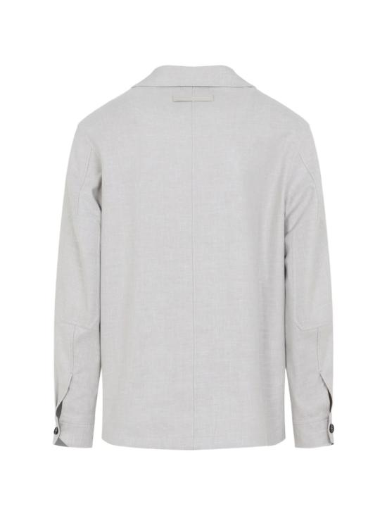 26SS 에르메네질도제냐 셔츠 UHV22A3 SOT6BN07 Grigio - ERMENEGILDO ZEGNA