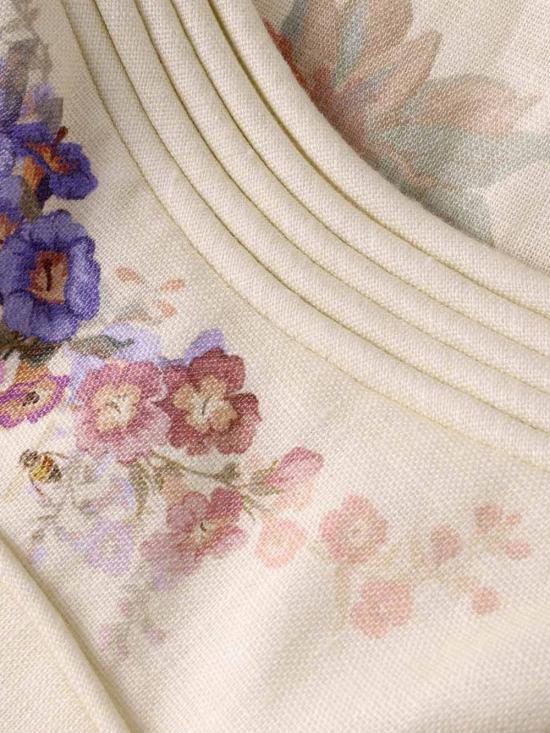 26SS 짐머만 미디 원피스 7509DS262 CMFL CREAM MULTI FLORAL - ZIMMERMANN