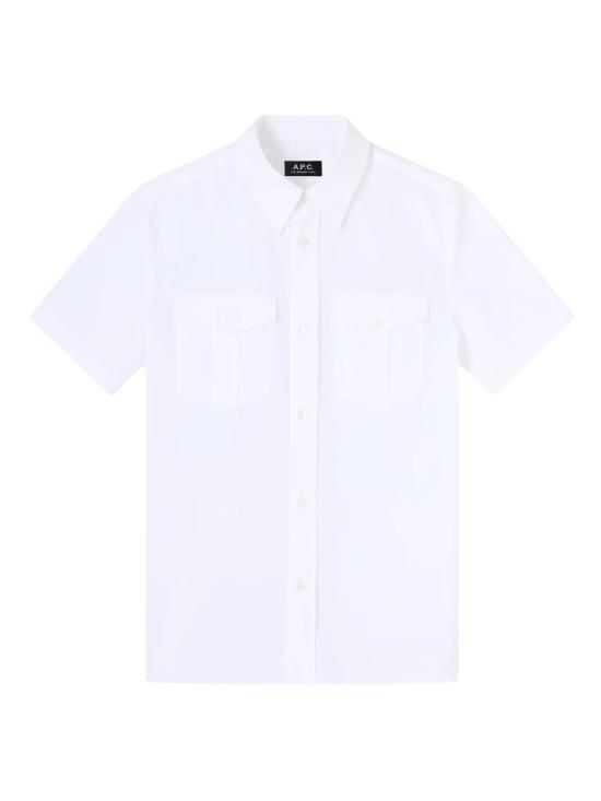 26SS 아페쎄 셔츠 COHLE F12664AAB WHITE