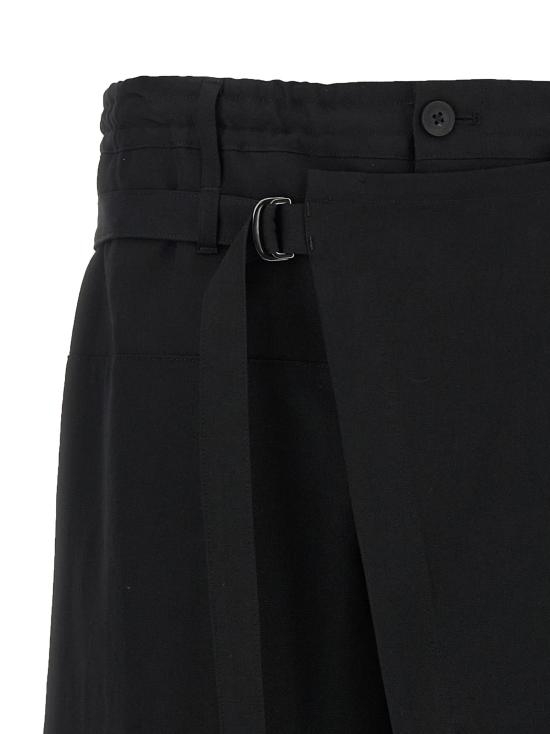 26SS 요지 야마모토 스트레이트 팬츠 HKP08100BLACK2 - YOHJI YAMAMOTO