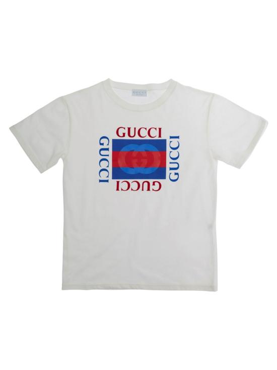 26SS [키즈] 구찌 티셔츠 575114 XJHO89214 White
