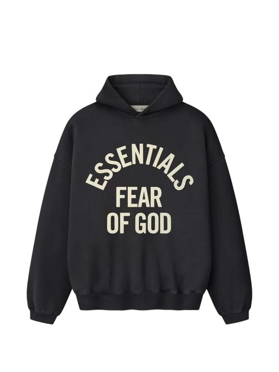 26SS 피어오브갓 후드 티셔츠 192SP266701F FADEDBLACK 97 - FEAR OF GOD