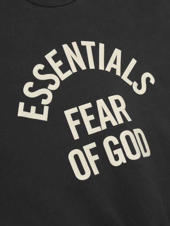 26SS 피어오브갓 긴팔 티셔츠 192SP266591F FADEDBLACK Nero - FEAR OF GOD