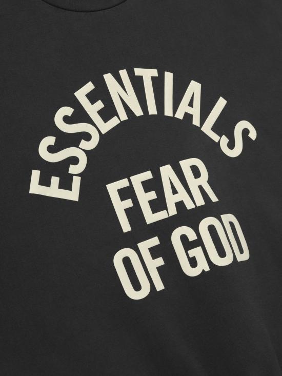 26SS 피어오브갓 긴팔 티셔츠 192SP266591F FADEDBLACK Nero - FEAR OF GOD