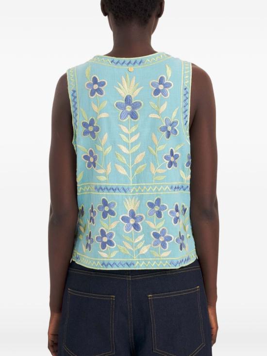 26SS 안틱 바틱 스웨터 CARIOCA1GIL BLUE Azzurro - Antik Batik