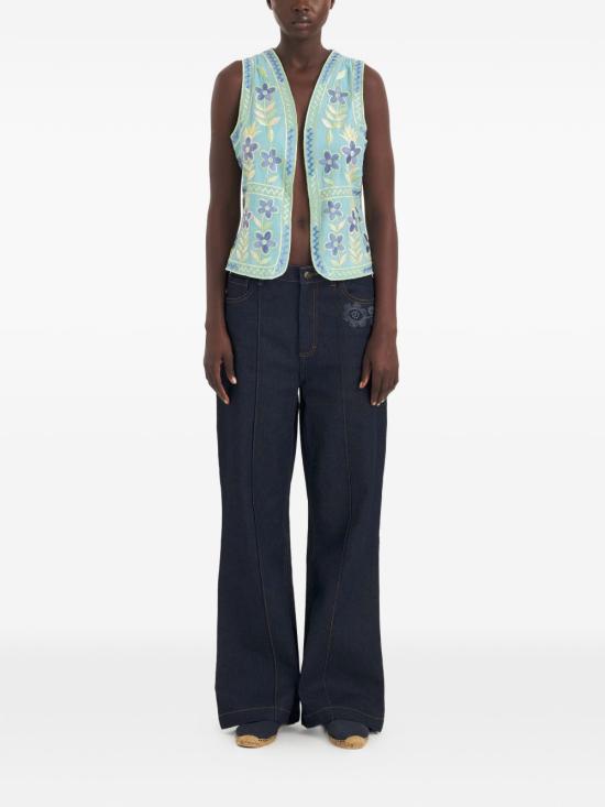 26SS 안틱 바틱 스웨터 CARIOCA1GIL BLUE Azzurro - Antik Batik