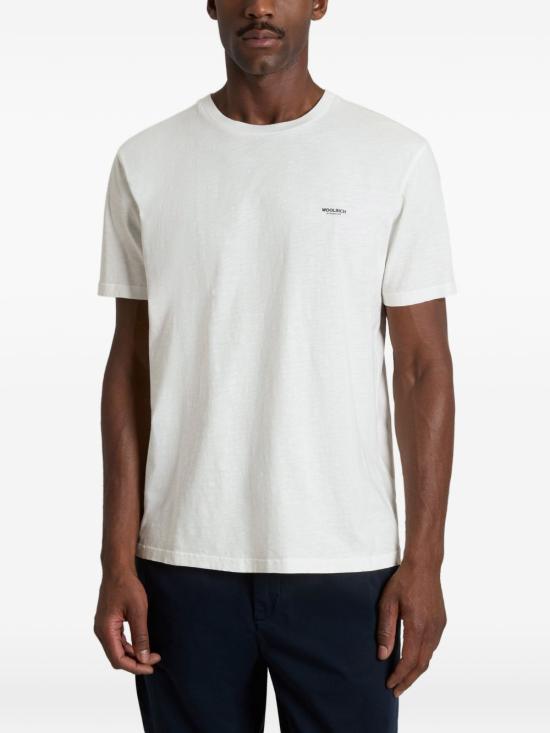 26SS 울리치 반팔 티셔츠 CFWOTE2013MR UT40618270 WHITE - WOOLRICH
