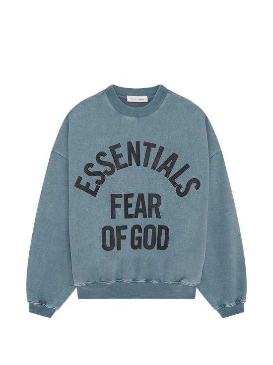 26SS 피어오브갓 긴팔 티셔츠 192SP266593F FADEDCOASTAL LIGHT BLUE - FEAR OF GOD