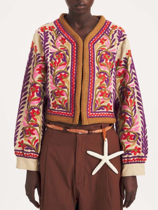 26SS 안틱 바틱 자켓 SUNA1JKT CREAM Beige - Antik Batik