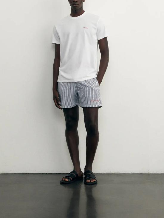 26SS 메종 라비쉬 반팔 티셔츠 PMPOPINAMOUR WHITE - MAISON LABICHE