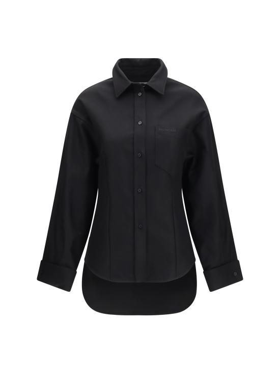 26SS 발렌시아가 반팔 티셔츠 872318TUP18 1000 Nero