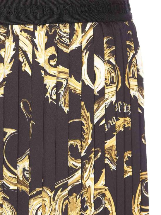  베르사체 미디 스커트 77HAE8A5NS462G89 Blue - VERSACE