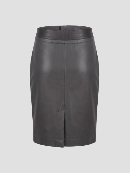 26SS 라미아 라가 미디 스커트 SS26SK01DOL DOL DARK OLIVE - LAMIA LAGHA