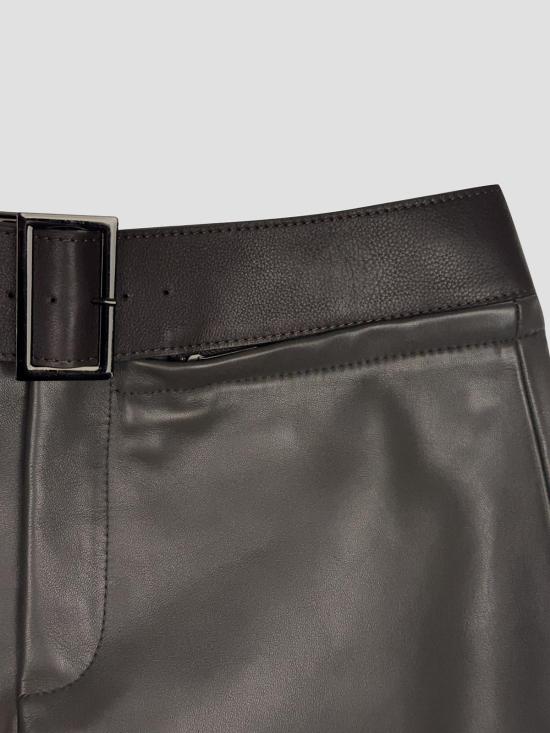 26SS 라미아 라가 미디 스커트 SS26SK01DOL DOL DARK OLIVE - LAMIA LAGHA