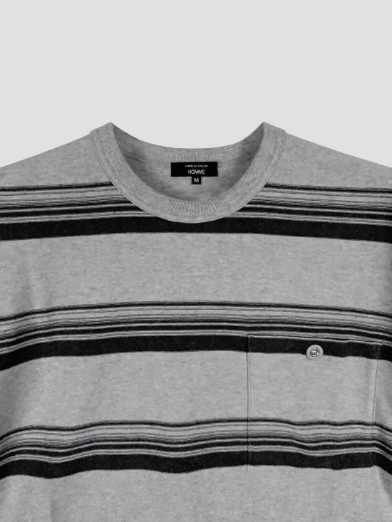 26SS 꼼데가르송 반팔 티셔츠 HQT002051 2 GREY - COMME DES GARCONS
